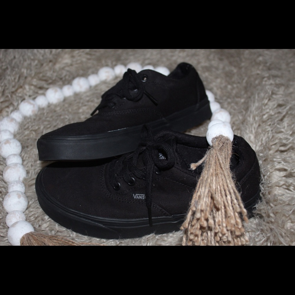 All Black Vans!!!